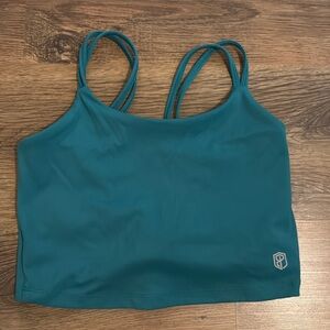 Born Primitive - Don't Get It Twisted Sports Bra (Emerald) M